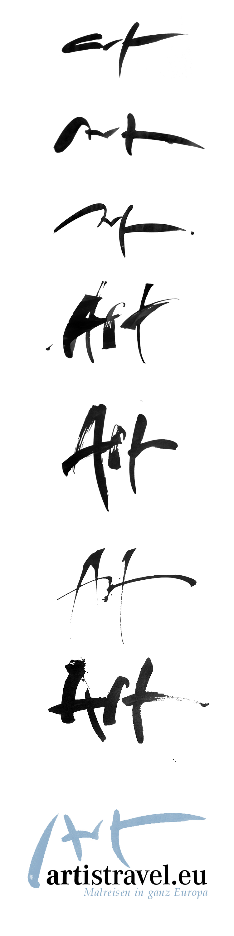 Triptrap Design & Kalligrafie - Artistravel Malreisen