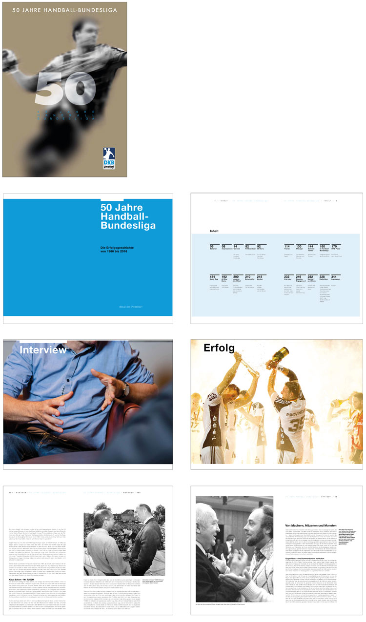 Triptrap Design & Kalligrafie - Handball Bundesliga