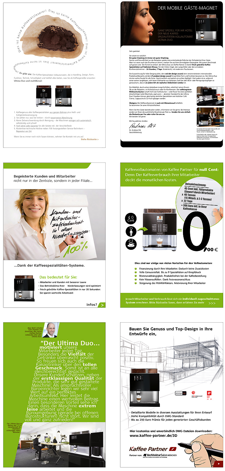 Triptrap Design & Kalligrafie - Kaffee Partner Osnabrück