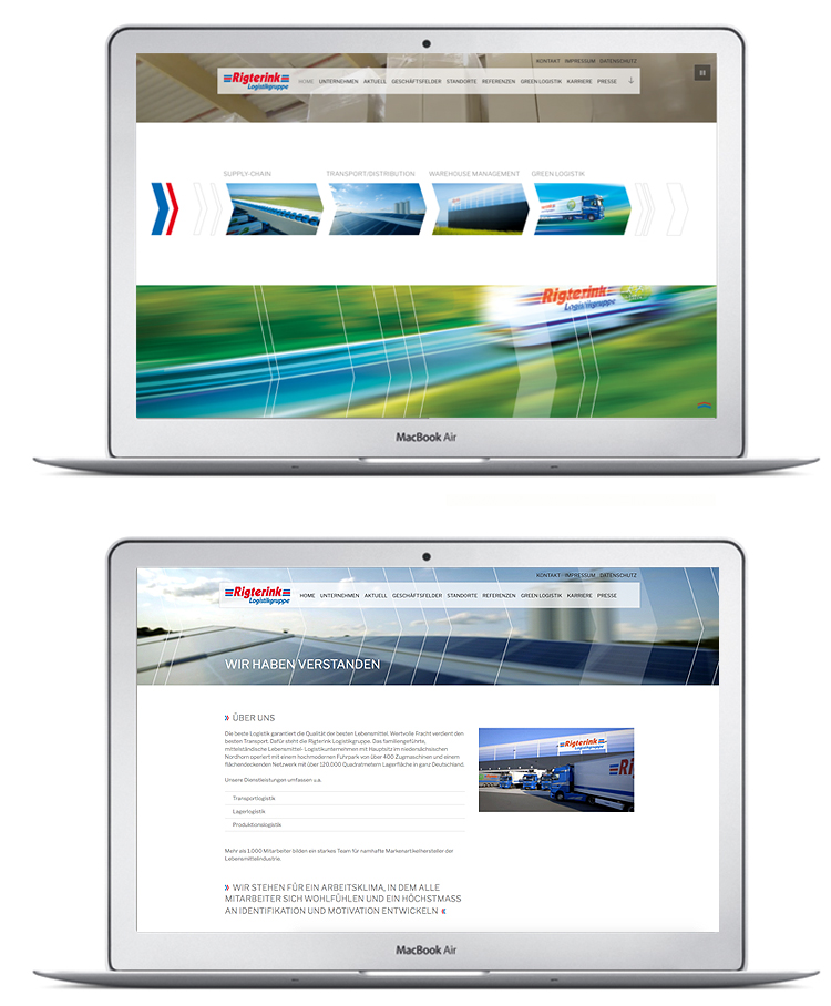 Triptrap Design & Kalligrafie - Rigterink Logistik