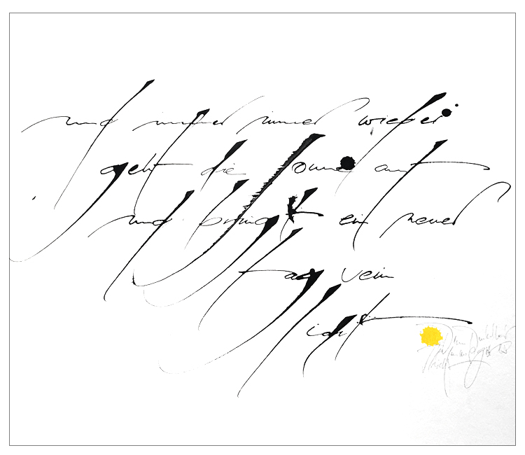 Triptrap Design & Kalligrafie - Textbilder Philosophien