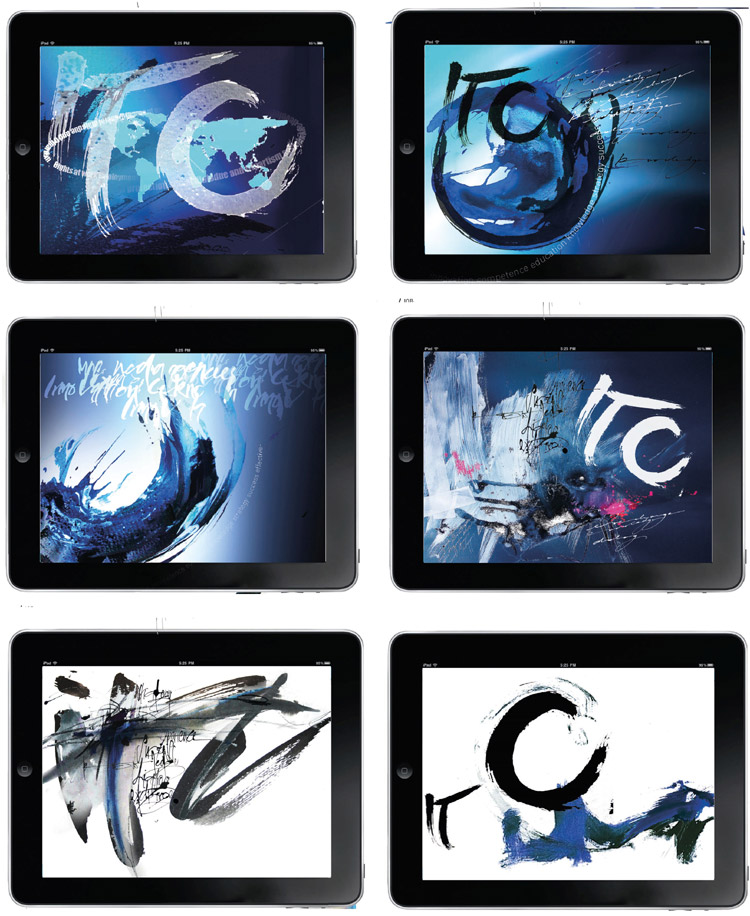 Triptrap Design & Kalligrafie - International Training Center - Wallpaper